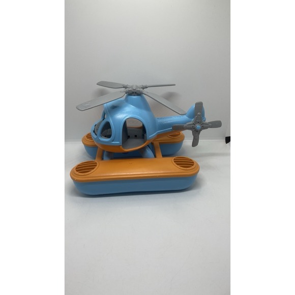 Green Toys Seacopter Helicopter Amphibious Flier Bath Toy Pool Toy Made In USA - Picture 6 of 7